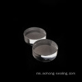 Rintangan 99% SiO2 Fused Silica Quartz Glass Disc